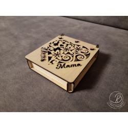 Schatulle 🎁 mit personalisierten Deckel 💚