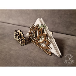 Serviettenhalter "Lotusblume"